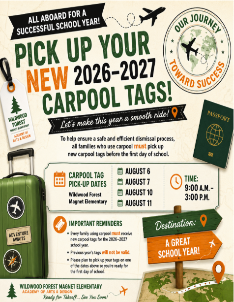  Carpool Tag Pick Up